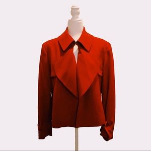 Anne Klein Scarlet red blazer